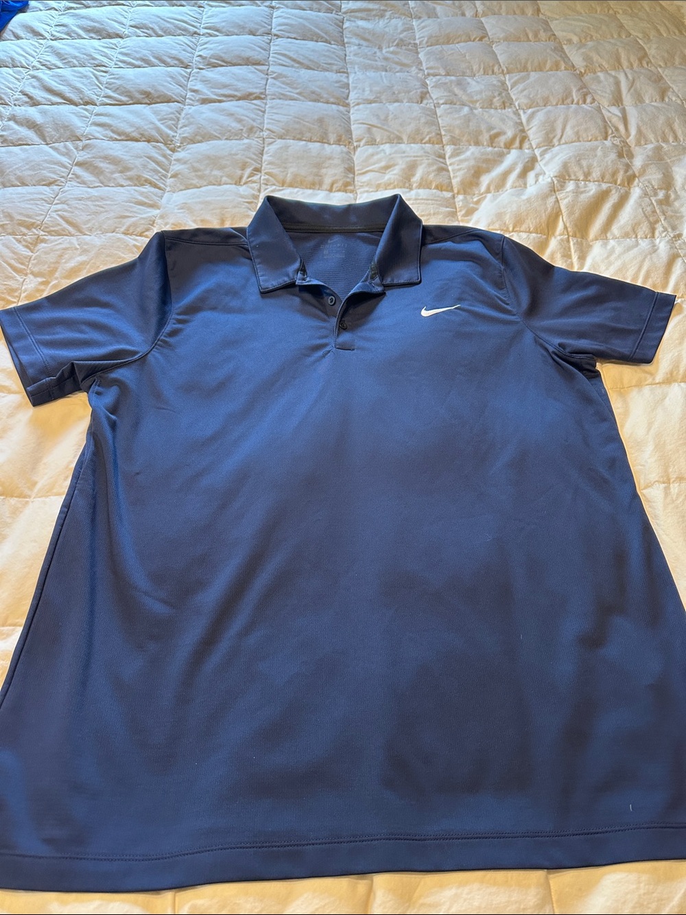 Nike Men’s Navy Dri-FIT Polo Shirt
